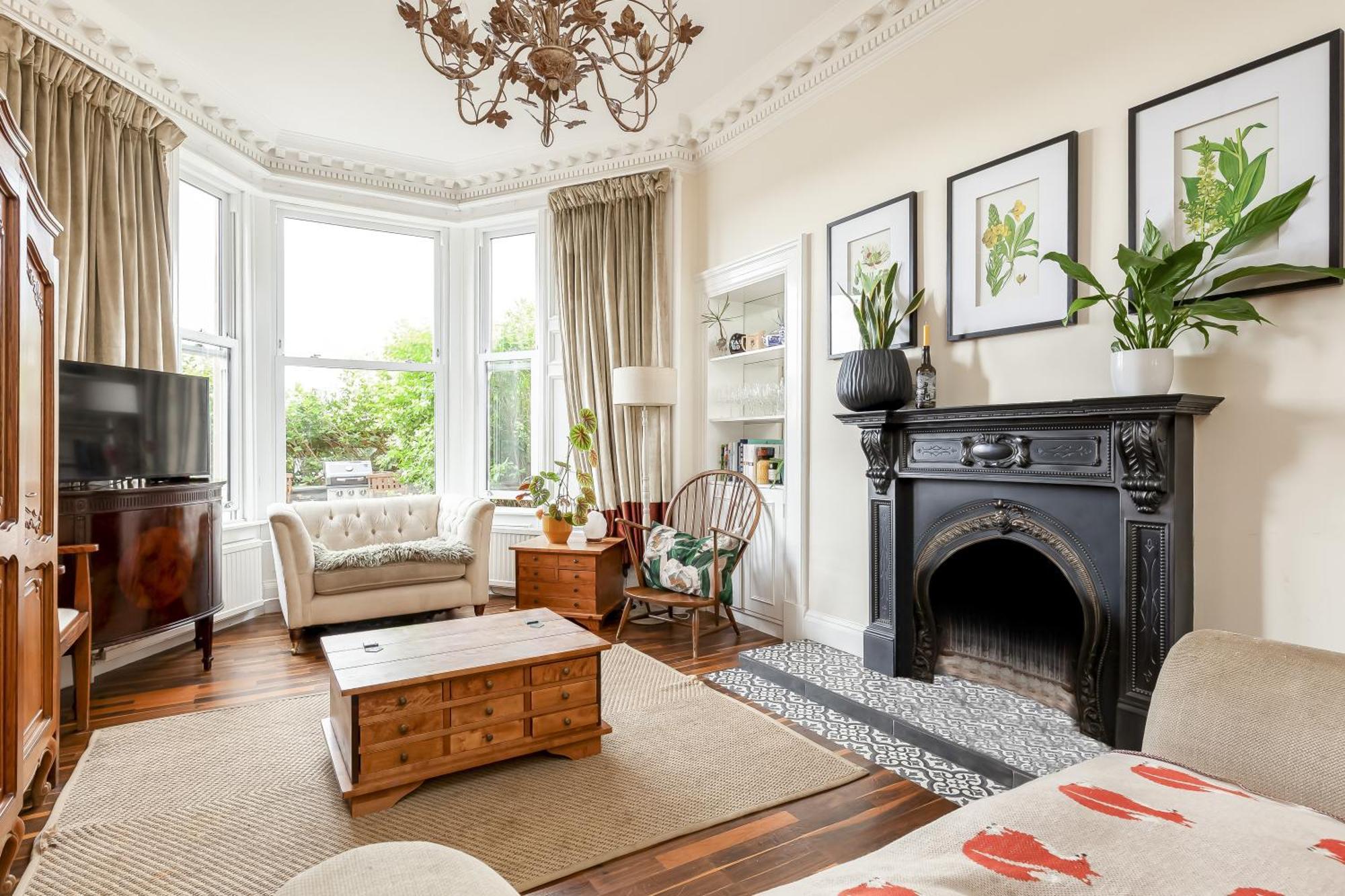 Stylish Victorian Apartment'S Close To The Botanical Gardens, Free Parking! Edinburgh Exterior photo